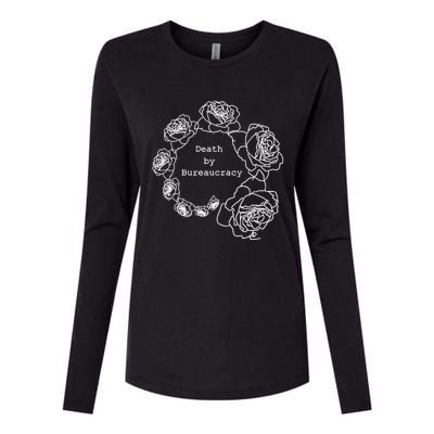 Death By Bureaucracy Womens Cotton Relaxed Long Sleeve T-Shirt