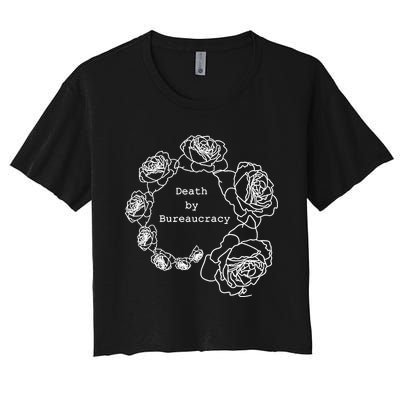 Death By Bureaucracy Women's Crop Top Tee