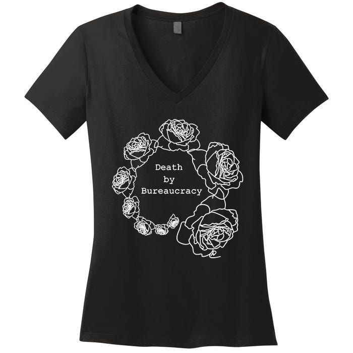 Death By Bureaucracy Women's V-Neck T-Shirt