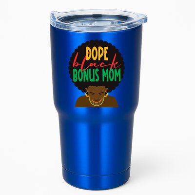 Dope Black Bonus Mom Black Stepmom Mother Days Black History Gift Tumbler