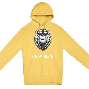 Dada Bear Cool Gift For Father Day Birthday Premium Pullover Hoodie