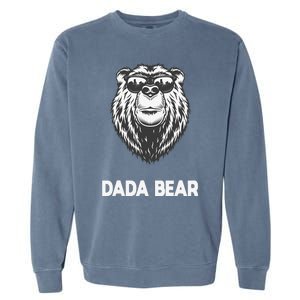 Dada Bear Cool Gift For Father Day Birthday Garment-Dyed Sweatshirt