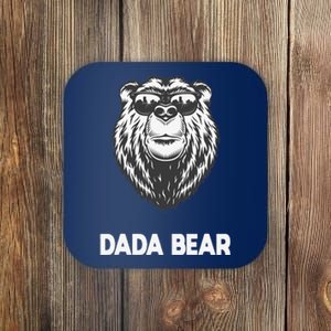 Dada Bear Cool Gift For Father Day Birthday Coaster