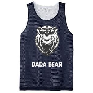 Dada Bear Cool Gift For Father Day Birthday Mesh Reversible Basketball Jersey Tank