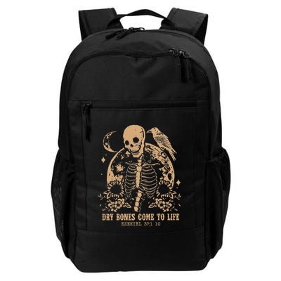 Dry Bones Come To Life Floral Skeleton Backpack
