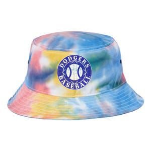 Dodger Baseball Crest Tie Dye Newport Bucket Hat