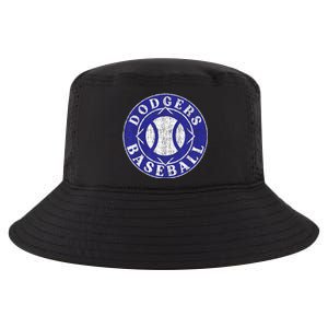 Dodger Baseball Crest Cool Comfort Performance Bucket Hat