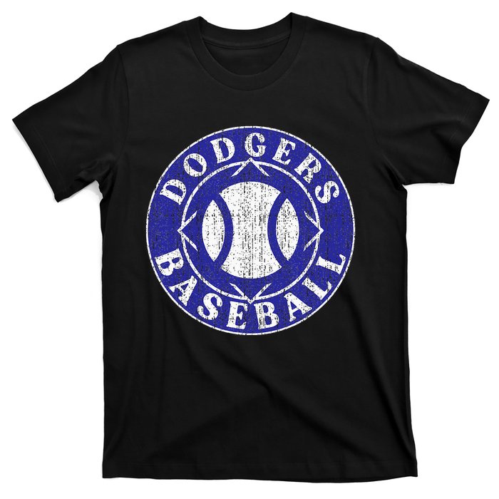 Dodger Baseball Crest T-Shirt