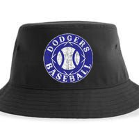 Dodger Baseball Crest Sustainable Bucket Hat