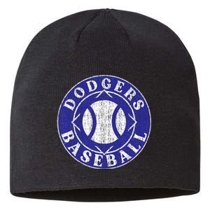 Dodger Baseball Crest Sustainable Beanie