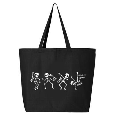 Dry Bones Come Alive Relaxed Funny Skeleton Dancing 25L Jumbo Tote