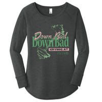 Down Bad Crying At The Gym Women's Perfect Tri Tunic Long Sleeve Shirt