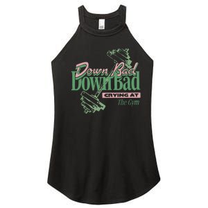 Down Bad Crying At The Gym Women's Perfect Tri Rocker Tank