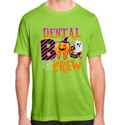 Dental Boo Crew Cute Teeth Dentist Spooky Funny Halloween Gift Adult ChromaSoft Performance T-Shirt