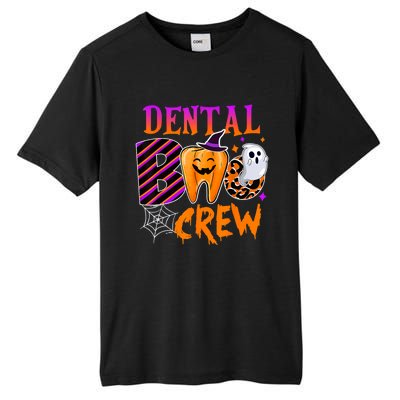 Dental Boo Crew Cute Teeth Dentist Spooky Funny Halloween Gift Tall Fusion ChromaSoft Performance T-Shirt