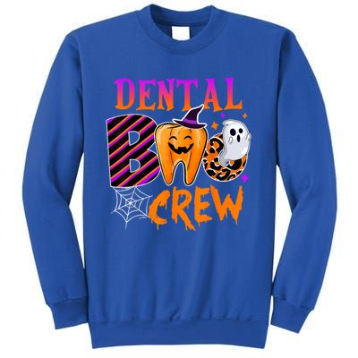 Dental Boo Crew Cute Teeth Dentist Spooky Funny Halloween Gift Sweatshirt