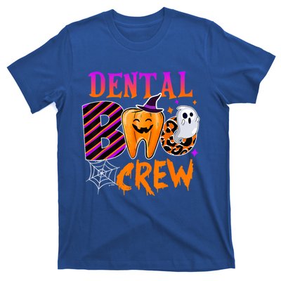 Dental Boo Crew Cute Teeth Dentist Spooky Funny Halloween Gift T-Shirt