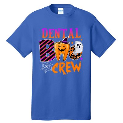 Dental Boo Crew Cute Teeth Dentist Spooky Funny Halloween Gift Tall T-Shirt