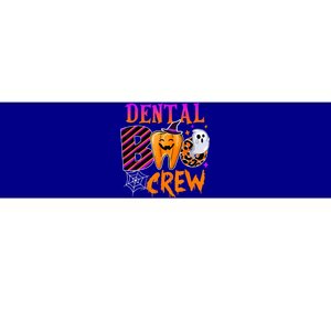 Dental Boo Crew Cute Teeth Dentist Spooky Funny Halloween Gift Bumper Sticker