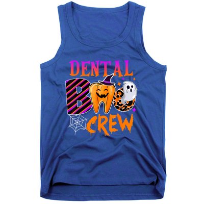 Dental Boo Crew Cute Teeth Dentist Spooky Funny Halloween Gift Tank Top