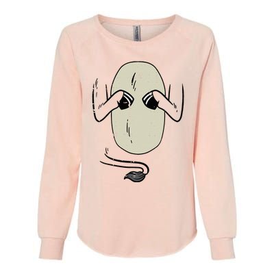 Donkey Body Costume Funny Halloween Animal Womens California Wash Sweatshirt