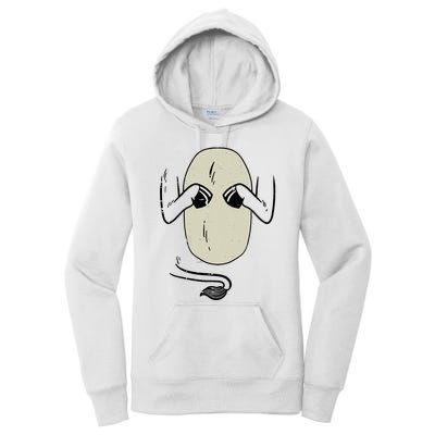 Donkey Body Costume Funny Halloween Animal Women's Pullover Hoodie