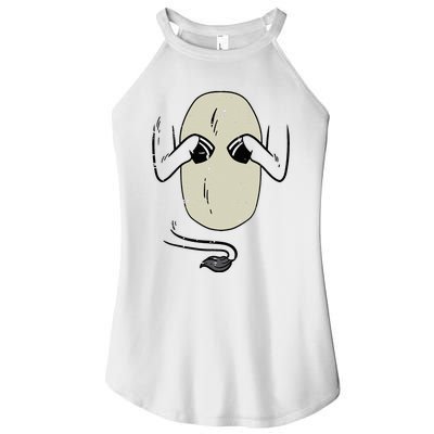 Donkey Body Costume Funny Halloween Animal Women’s Perfect Tri Rocker Tank