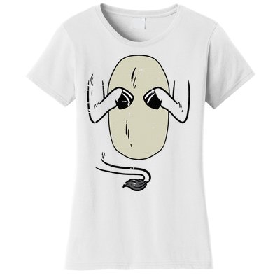 Donkey Body Costume Funny Halloween Animal Women's T-Shirt