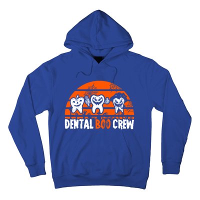 Dental Boo Crew Dentist Halloween Costume Dental Squad Gift Hoodie