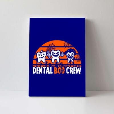 Dental Boo Crew Dentist Halloween Costume Dental Squad Gift Canvas