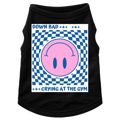 Down Bad Crying At The Gym Gift Doggie Tank