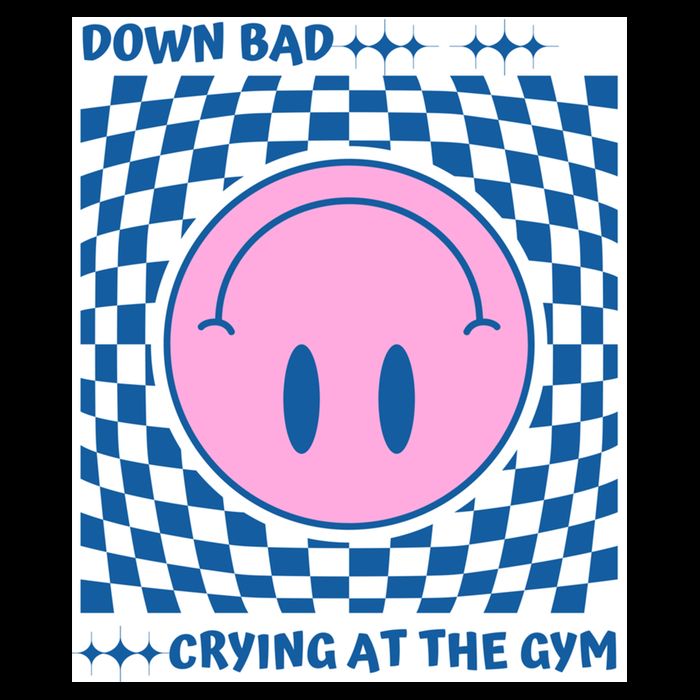 Down Bad Crying At The Gym Gift Mug