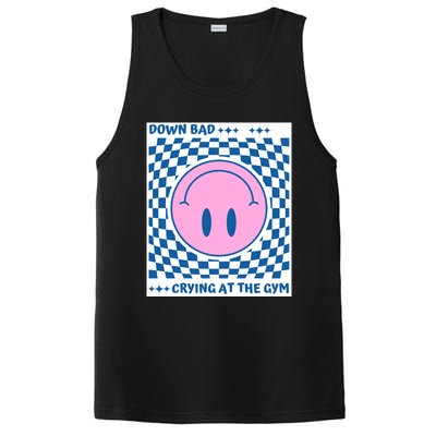 Down Bad Crying At The Gym Gift PosiCharge Competitor Tank