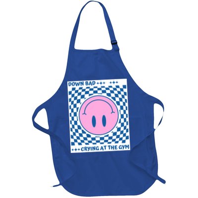Down Bad Crying At The Gym Gift Apron