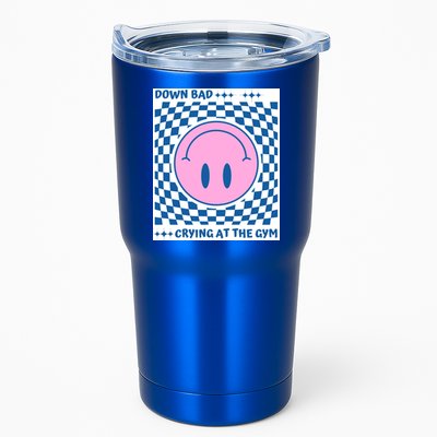 Down Bad Crying At The Gym Gift Tumbler