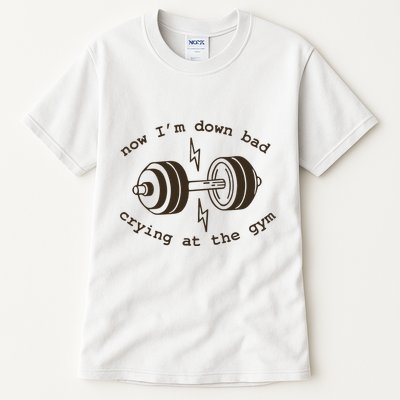 Down Bad Crying At The Gym Tall T-Shirt