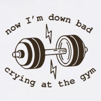 Down Bad Crying At The Gym Bucket Hat