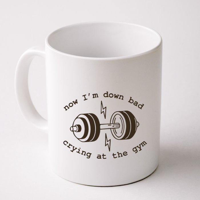 Down Bad Crying At The Gym Mug