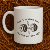 Down Bad Crying At The Gym Mug