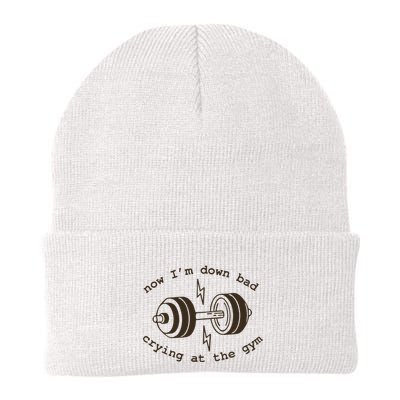 Down Bad Crying At The Gym Beanie