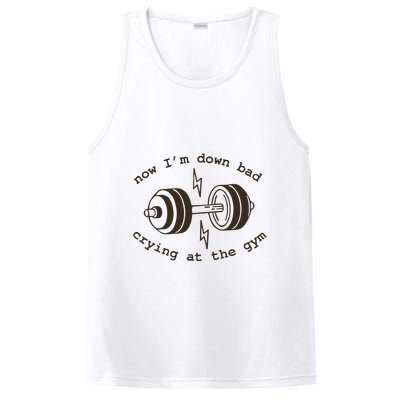 Down Bad Crying At The Gym PosiCharge Competitor Tank