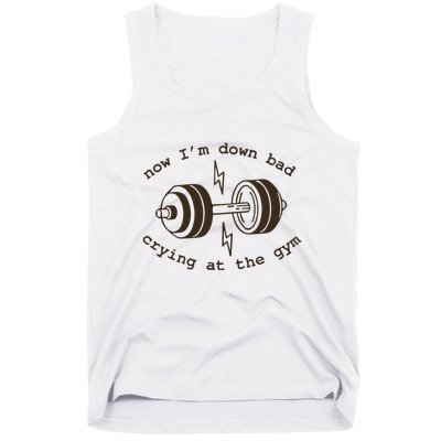 Down Bad Crying At The Gym Tank Top