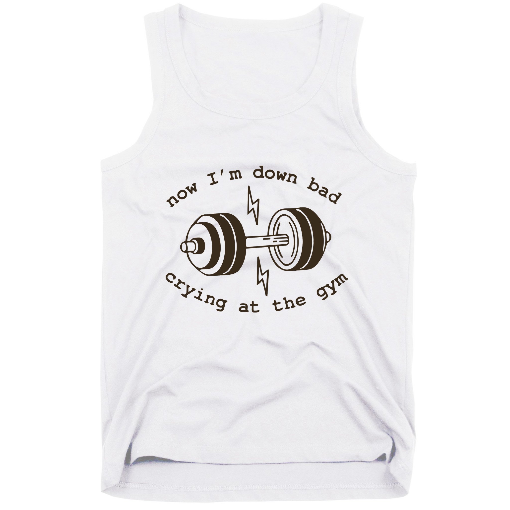 Down Bad Crying At The Gym Tank Top