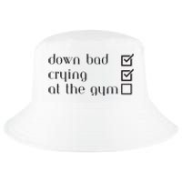 Down Bad Crying At The Gym Cool Comfort Performance Bucket Hat