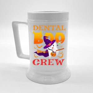 Dental Boo Crew Funny Dentists Halloween Costume Matching Meaningful Gift Beer Stein