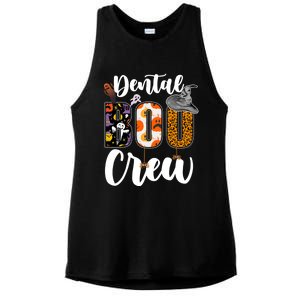 Dental Boo Crew Ghost Funny Dentist And Assistants Halloween Gift Ladies PosiCharge Tri-Blend Wicking Tank