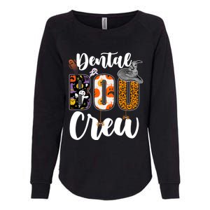 Dental Boo Crew Ghost Funny Dentist And Assistants Halloween Gift Womens California Wash Sweatshirt