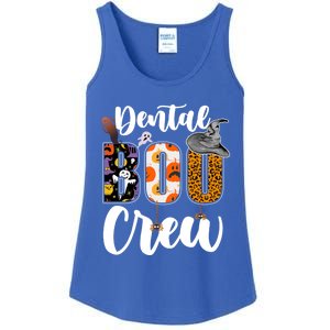 Dental Boo Crew Ghost Funny Dentist And Assistants Halloween Gift Ladies Essential Tank