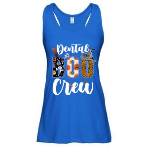 Dental Boo Crew Ghost Funny Dentist And Assistants Halloween Gift Ladies Essential Flowy Tank