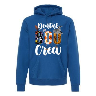 Dental Boo Crew Ghost Funny Dentist And Assistants Halloween Gift Premium Hoodie